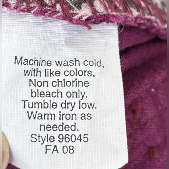 NEW J Crew Bootcut Corduroy Jeans Mid Rise Comfy Stretch 8R Purple 0968 - Picture 6 of 7